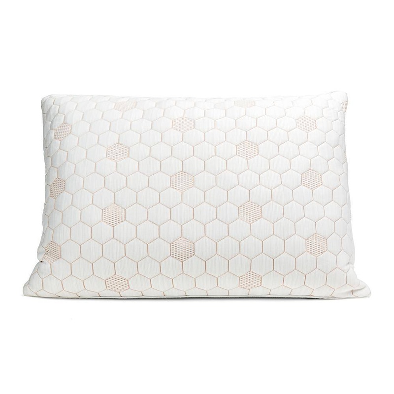 MOLECULE 3073174 Copper Well Cooling Gel Memory Foam Adjustable Pillow -King | Bigbigmart.com