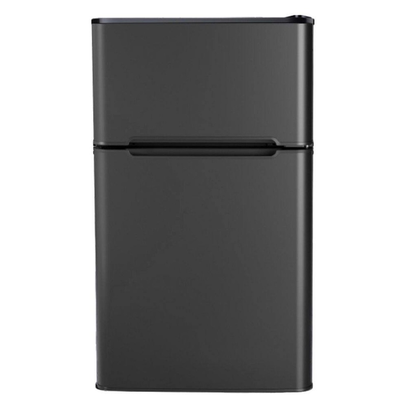 SIMZLIFE RF-H-HD 20 in. 3.2 cu. ft. Mini Refrigerator in Black with Compact Freezer, 7 Temperature Control, Low Noise, 3D Cooling | Bigbigmart.com