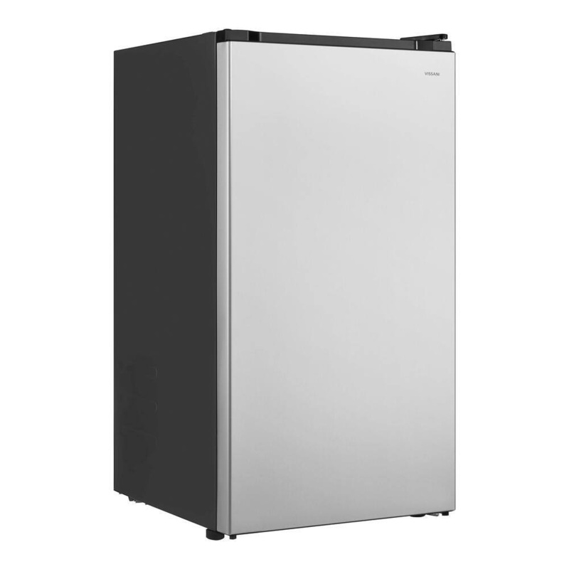 Vissani HVAR32SE 3.2 cu. ft. Mini Refrigerator in Stainless Steel, ENERGY STAR | Bigbigmart.com